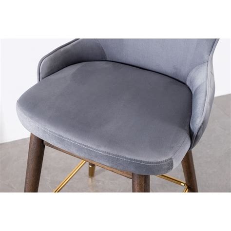 gray fabric metal chair pub|Roundhill Furniture Leland Fabric Upholstered Counter Height .